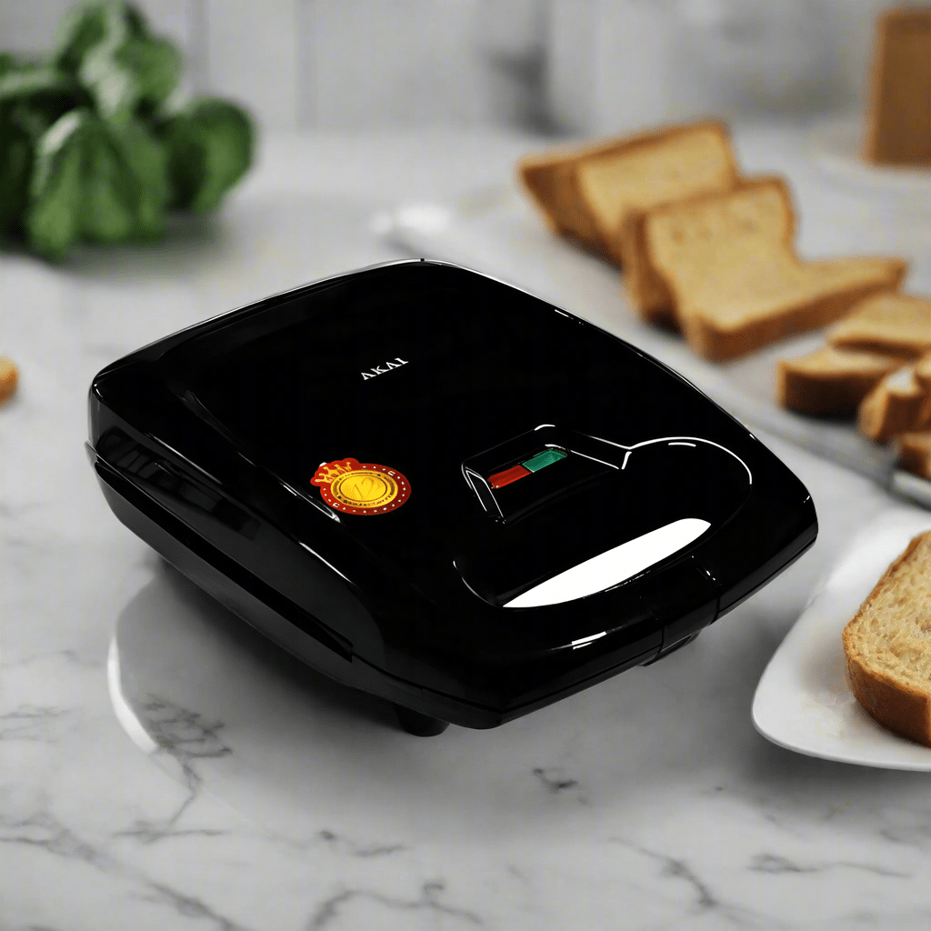 Akai Kitchen Appliances Akai 4 Slice Sandwich Maker 1200W - SM017A-30S