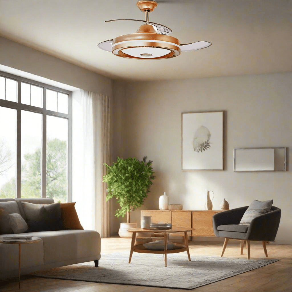 Akai Fan & Cooler Akai 42" Foldable Ceiling Fan With Bluetooth 75W - EF086A-42BT