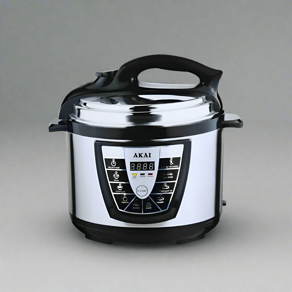 Akai Kitchen Appliances Akai 6L Stainless Steel Pressure Cooker 1000W - PCK001A-D60