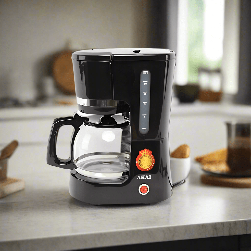 Akai Kitchen Appliances Akai Black Coffee Maker 1.5L - CM004A-1051