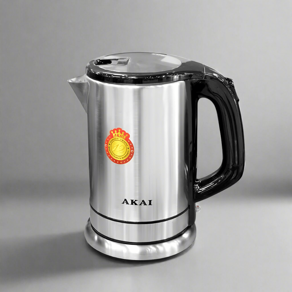 Akai Electric Kettle Akai Cordless Stainless Steel Electric Kettle 1.8L 1800W - EK030A-1829