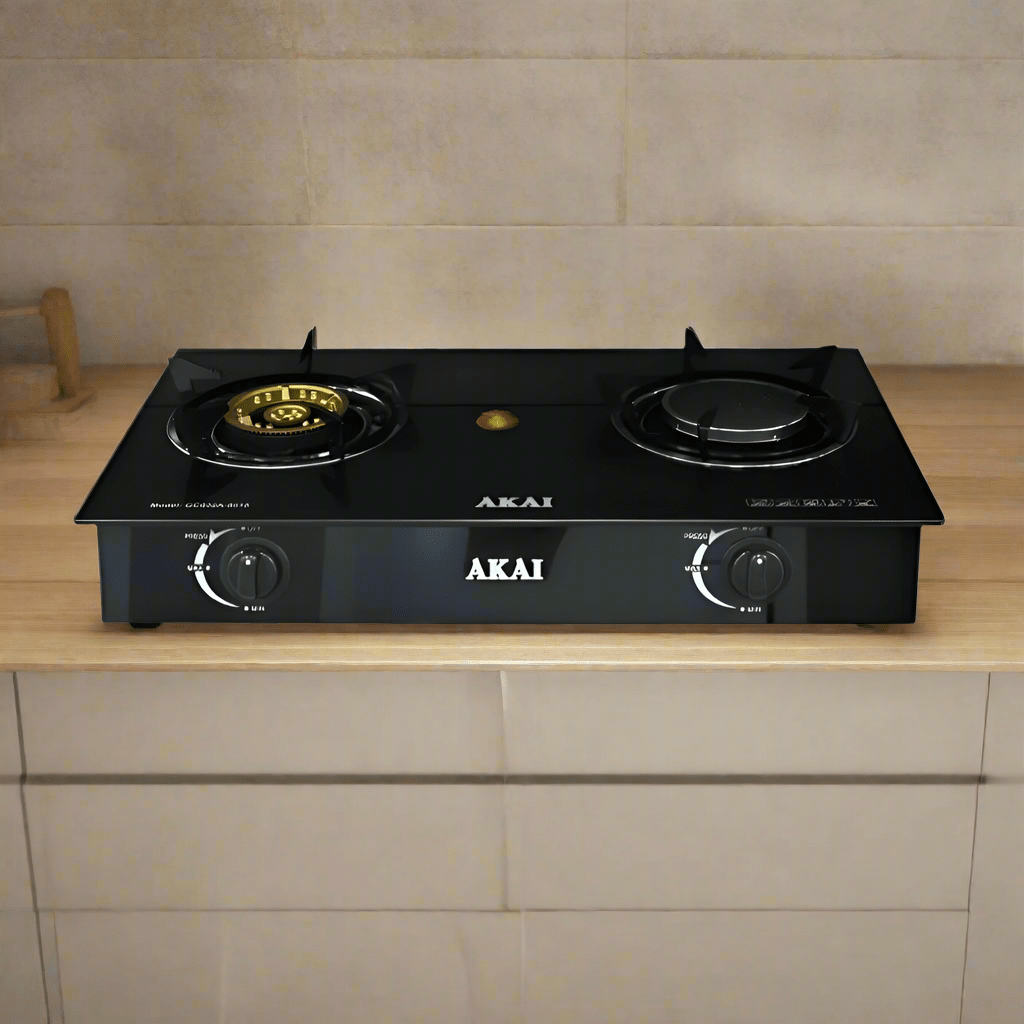Akai Kitchen Appliances Akai Infrared 2 Burner Table Top Gas Cooker - GC032A-8518