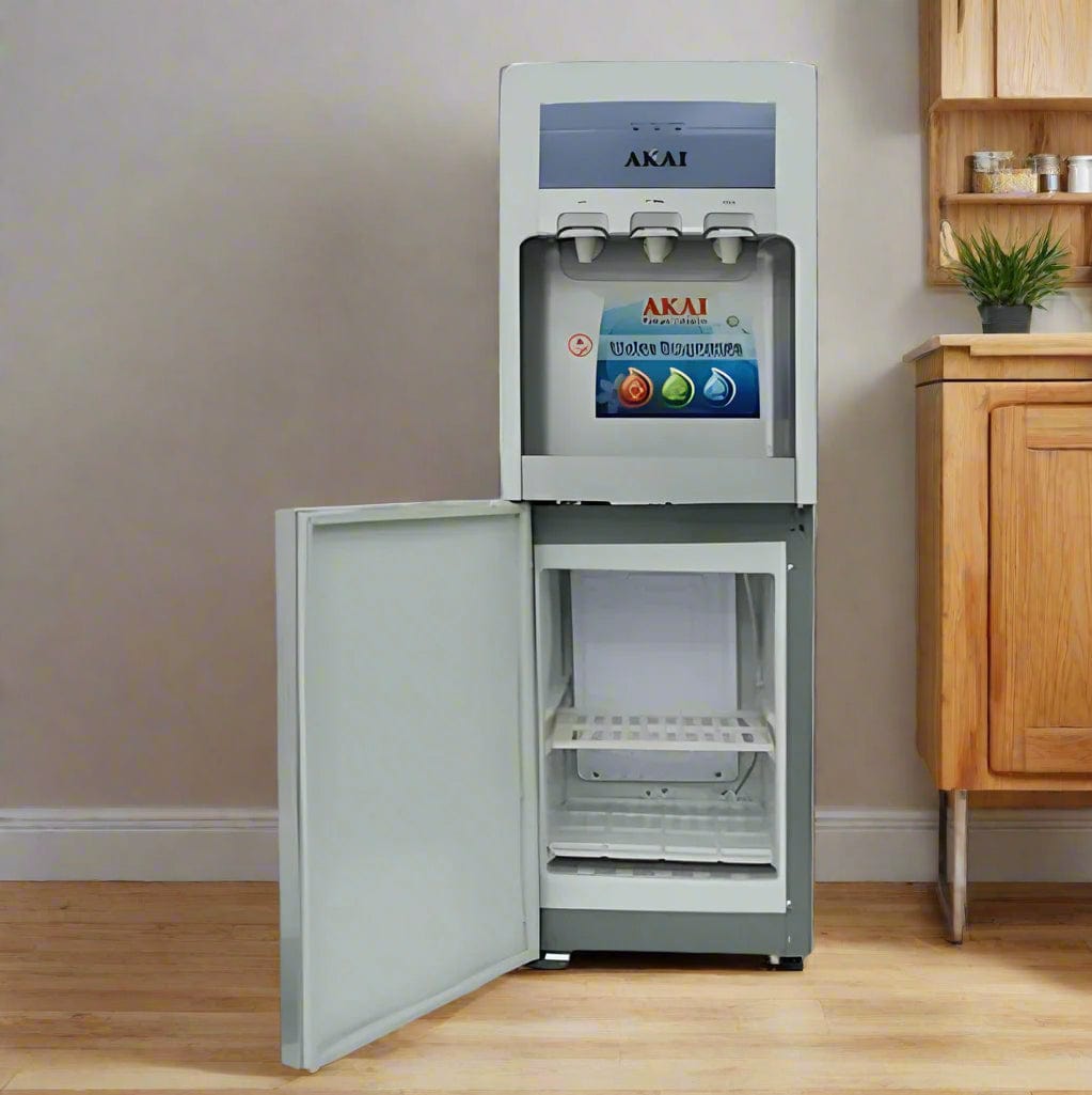 Akai Dryers & Dispensers Akai Top Load 3 Taps Water Dispenser with Fridge - WD019A1006