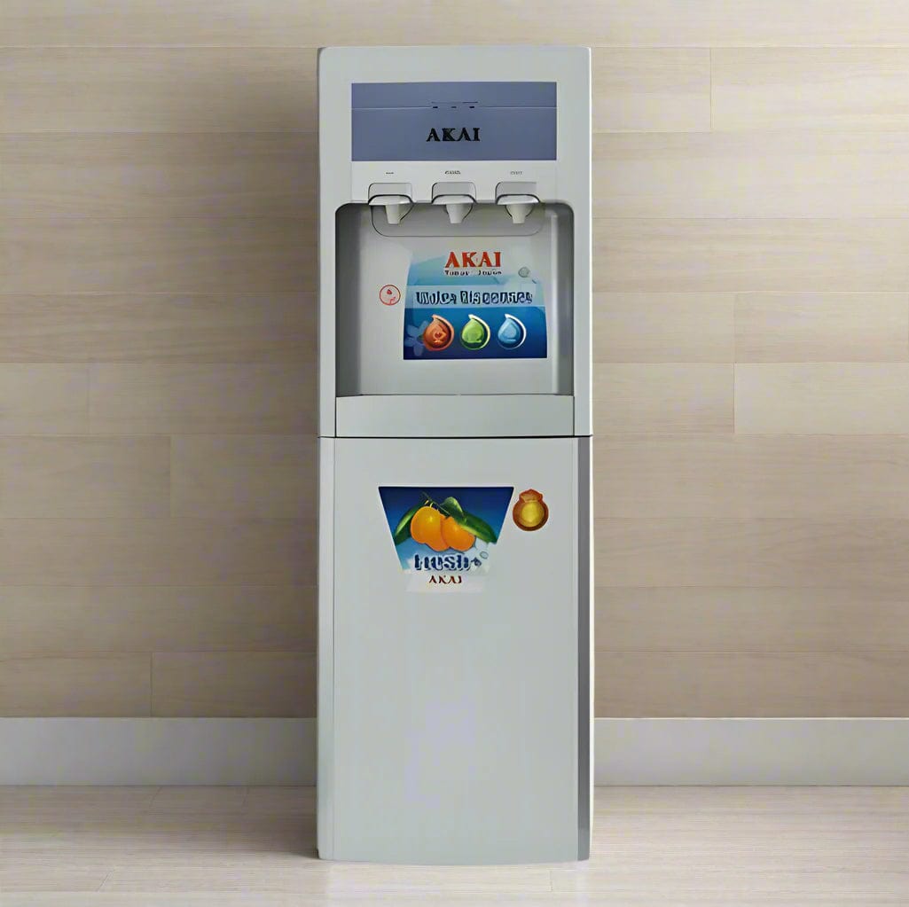 Akai Dryers & Dispensers Akai Top Load 3 Taps Water Dispenser with Fridge - WD019A1006