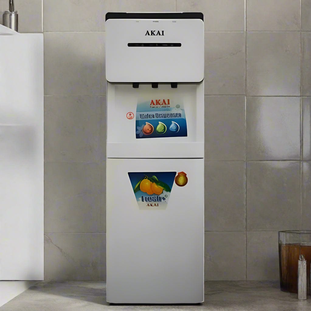 Akai Dryers & Dispensers Akai Top Load 3 Taps Water Dispenser with Fridge - WD020A908