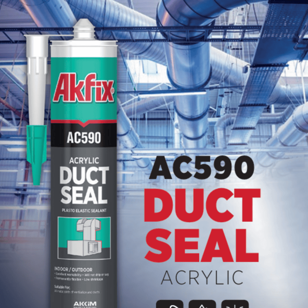 Akfix Caulk & Sealants Akfix Acrylic Duct Sealant HVAC - AC590