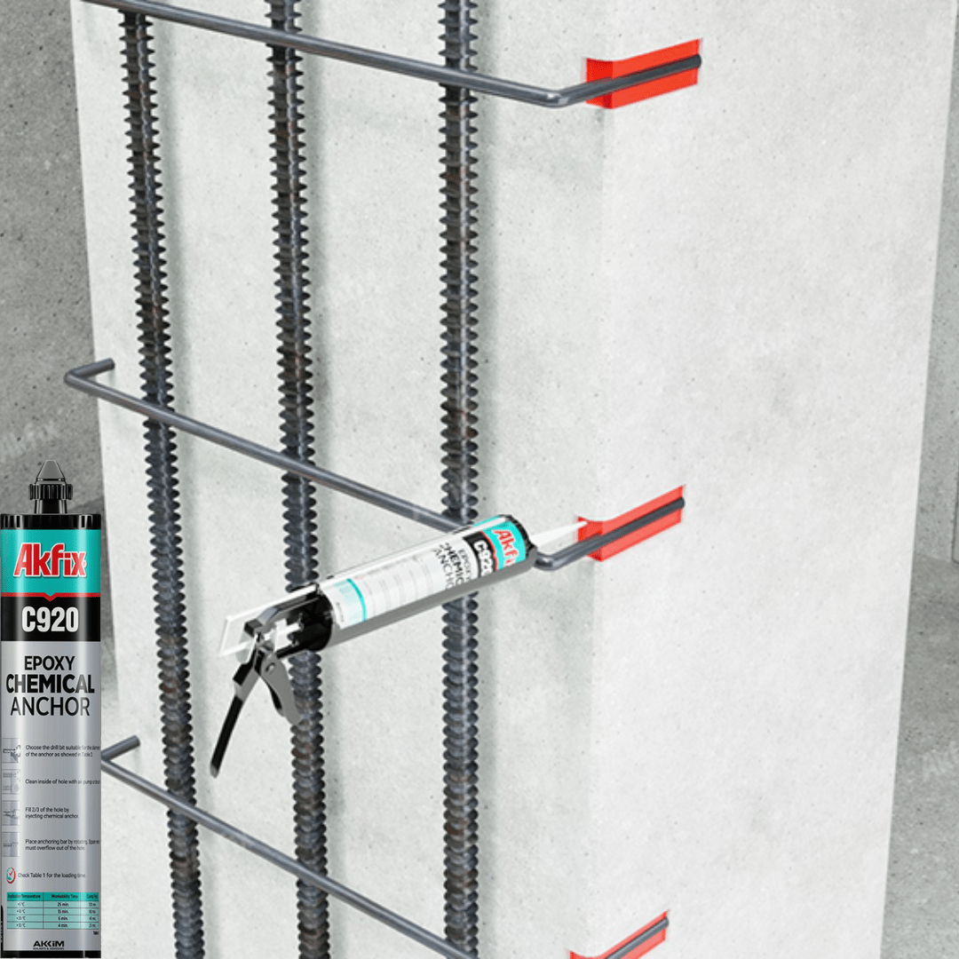 Akfix Adhesive & Glue Akfix Epoxy Acrylate Styrene Free Chemical Anchor 300ml - C920