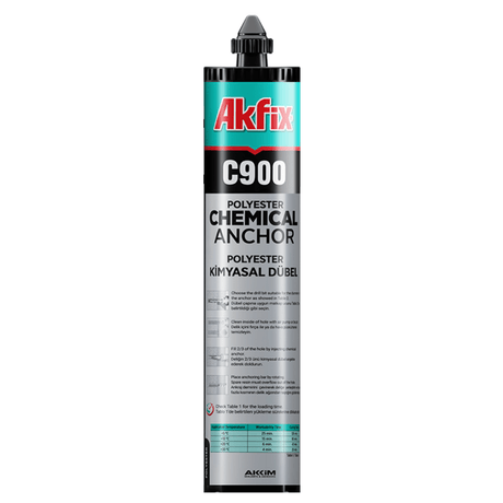 Akfix Adhesive & Glue Akfix Epoxy Chemical Anchor 300ml - C900