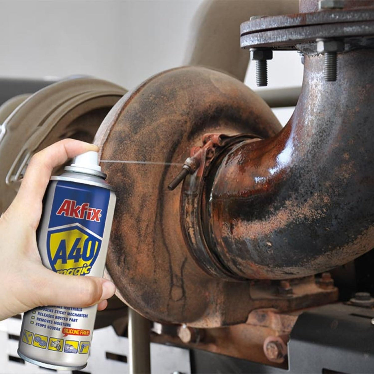 Akfix Cleaning Equipment Accessories Akfix Magic Multi Purpose Spray 400ml - A40