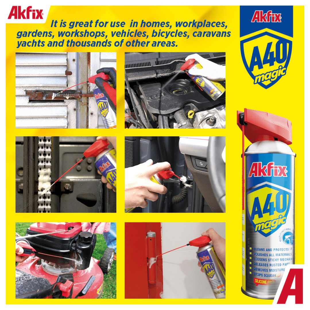 Akfix Cleaning Equipment Accessories Akfix Magic Multi Purpose Spray 400ml - A40