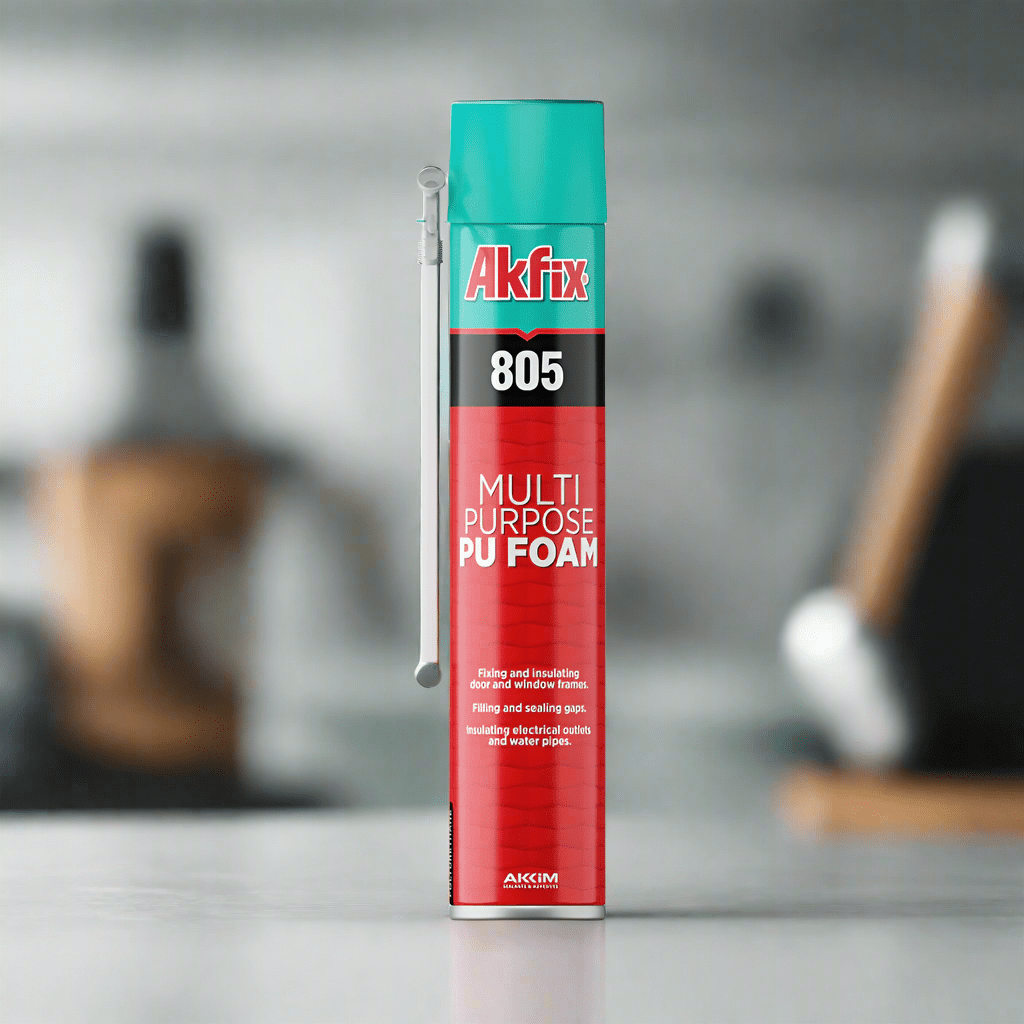 Akfix Caulk & Sealants Akfix Multi-Purpose Straw 750ml - PU805