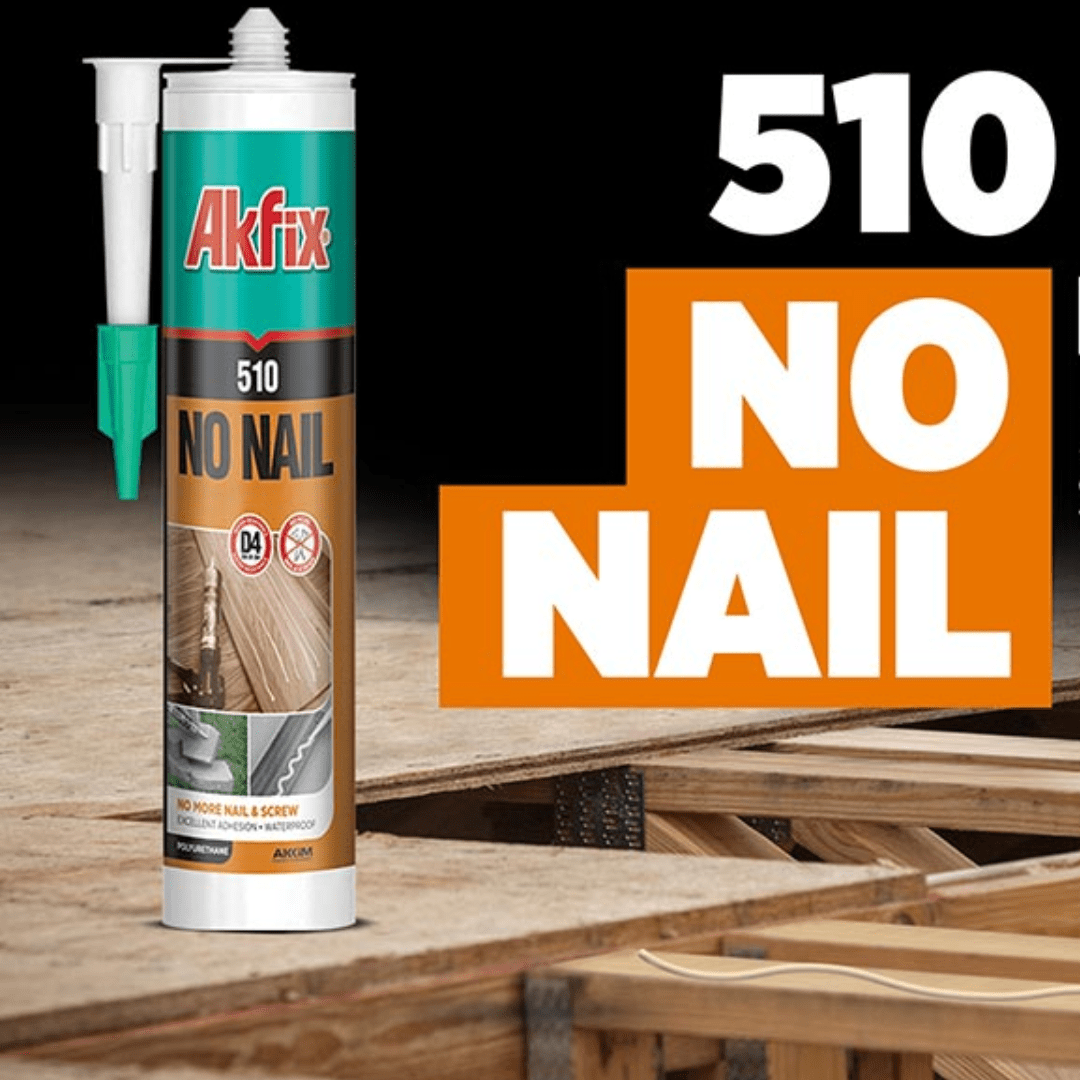 Akfix Adhesive & Glue Akfix No Nail Pu Montage Adhesive - 310ml