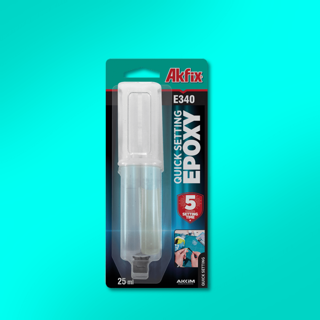 Akfix Adhesive & Glue Akfix Quick Setting Epoxy Adhesive - E340