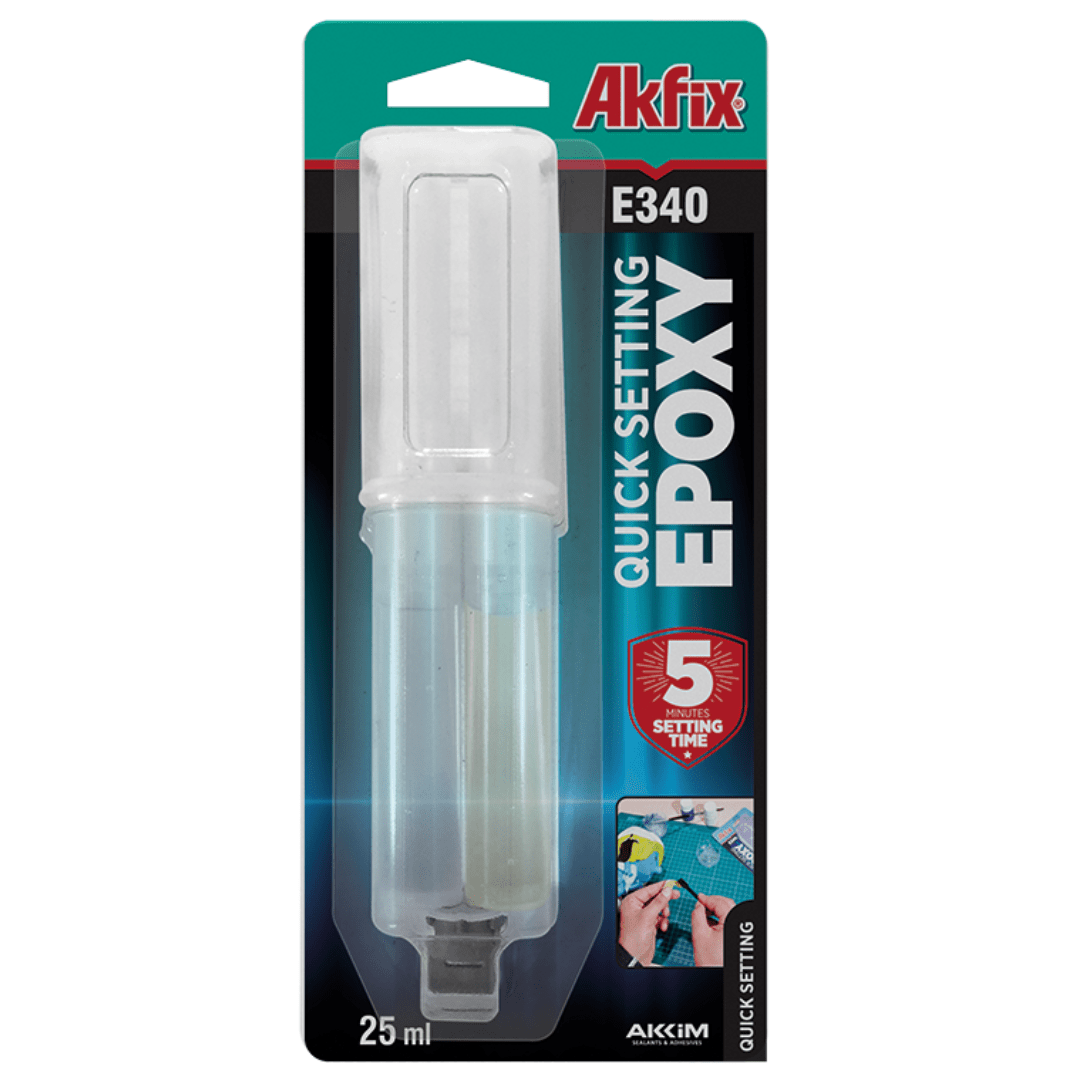 Akfix Adhesive & Glue Akfix Quick Setting Epoxy Adhesive - E340