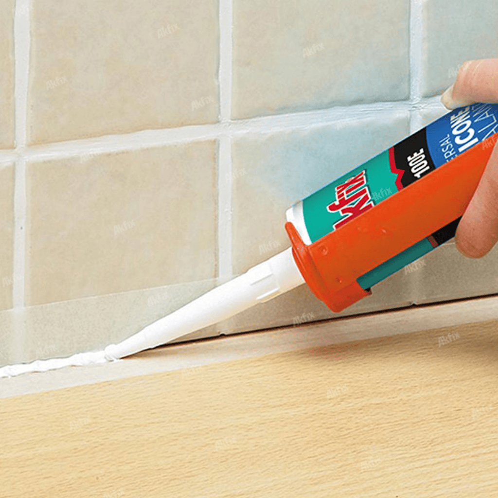 Akfix Caulk & Sealants Akfix Universal Silicone Sealant - 100E