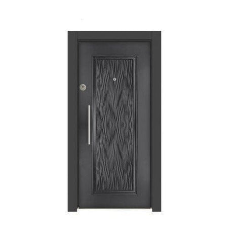 Al Hakayum Enterprise Security Doors Turkish Luxury Steel Surface Exterior Security Door - CK-21
