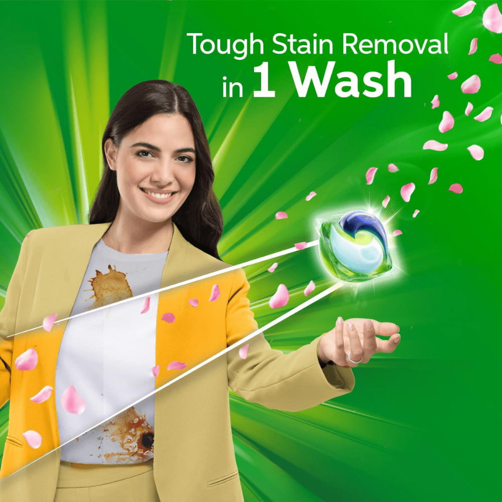 Ariel Cleaning Chemicals Ariel Floral Breeze All-in-1 Pods 15 Count Laundry Detergent