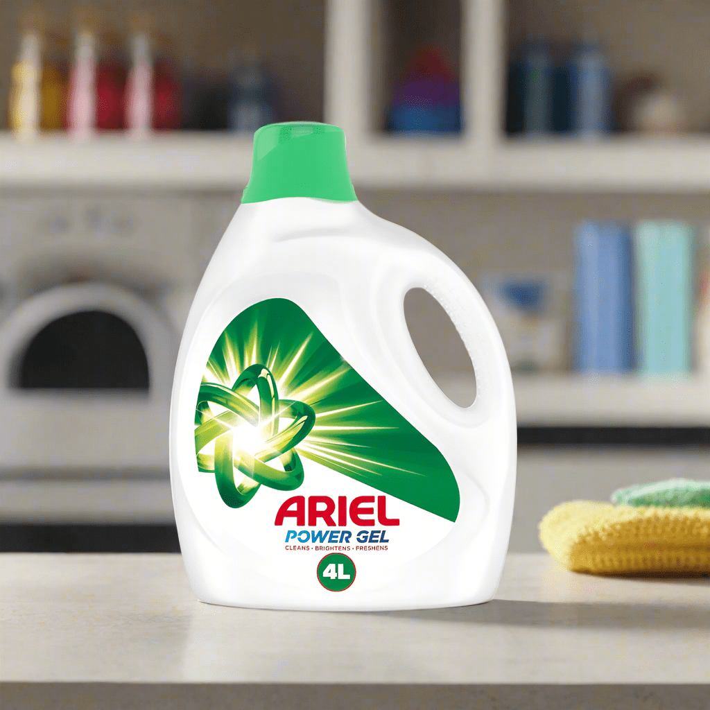 Ariel Cleaning Chemicals Ariel Original Laundry Liquid Detergent Power Gel - 4L