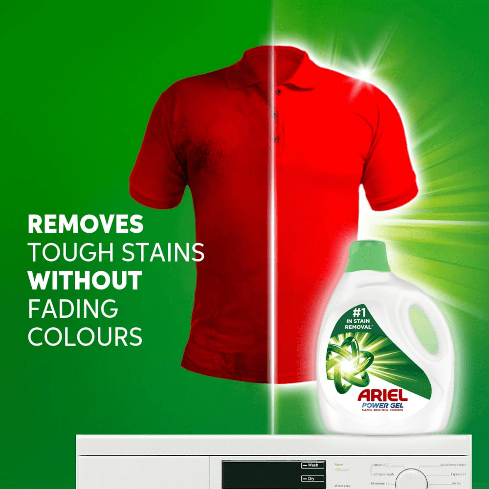 Ariel Cleaning Chemicals Ariel Original Laundry Liquid Detergent Power Gel - 4L