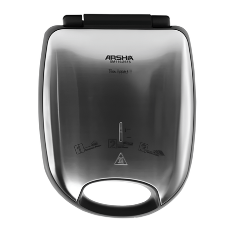 Arshia Kitchen Appliances Arshia 3 In 1 Sandwich Maker - SM116-2515