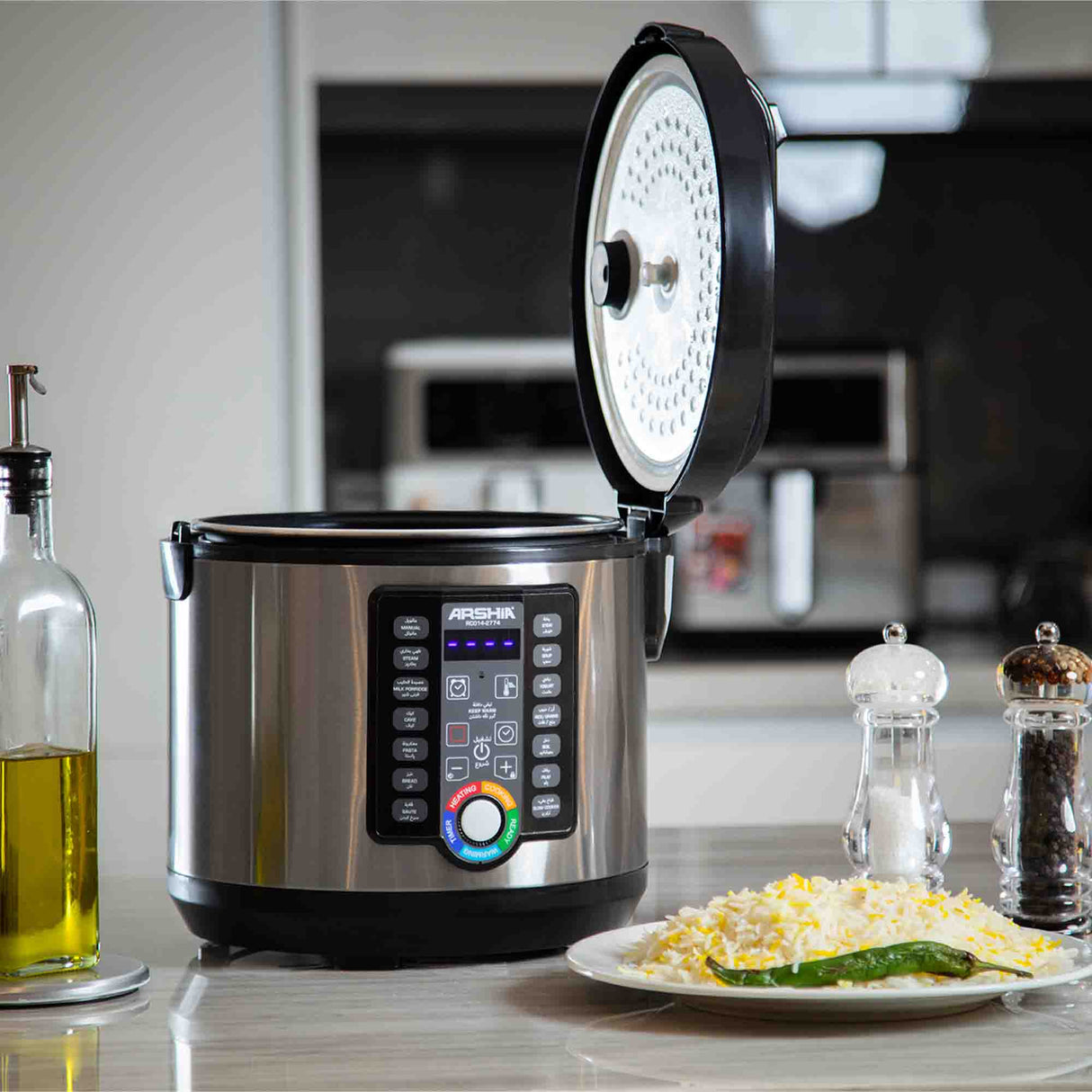 Arshia Cookware & Bakeware Arshia Digital Multi Cooker 5L - RC014-2774