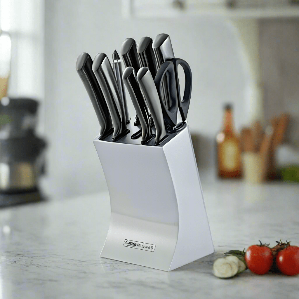 Arshia Kitchen Utensils Arshia Titanium Steel Knife Set 10 Pieces - K135-3003