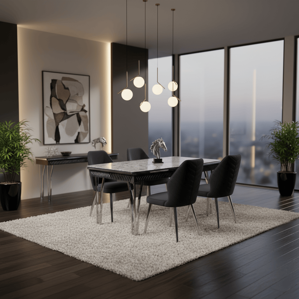 Arte Dining Room Furniture Arte 6-Seater Dining Room Set