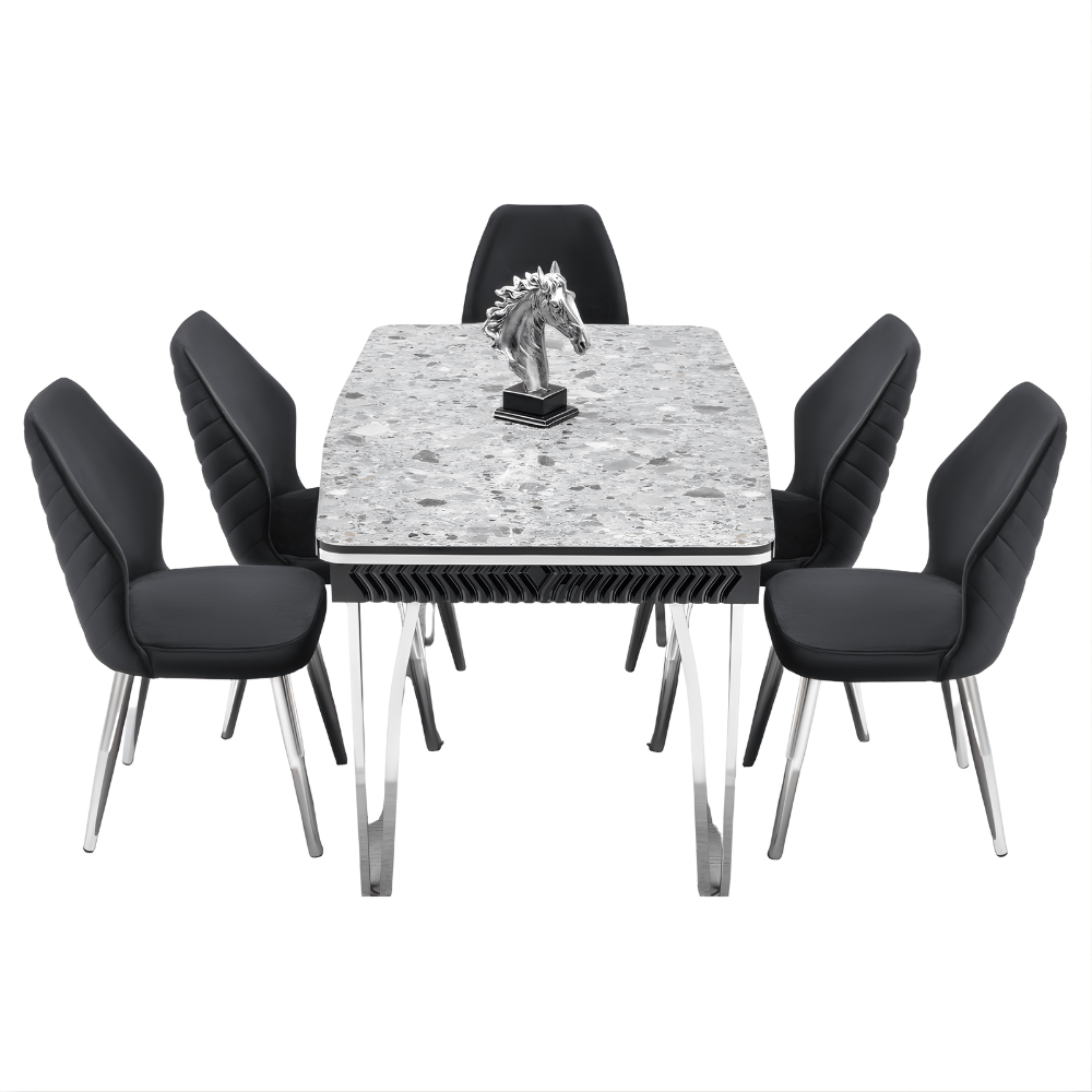 Arte Dining Room Furniture Arte 6-Seater Dining Room Set