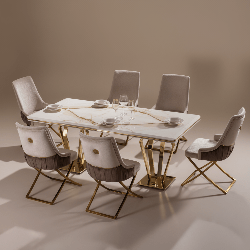 Arte Dining Room Furniture Astana 12-Seater Dining Room Set