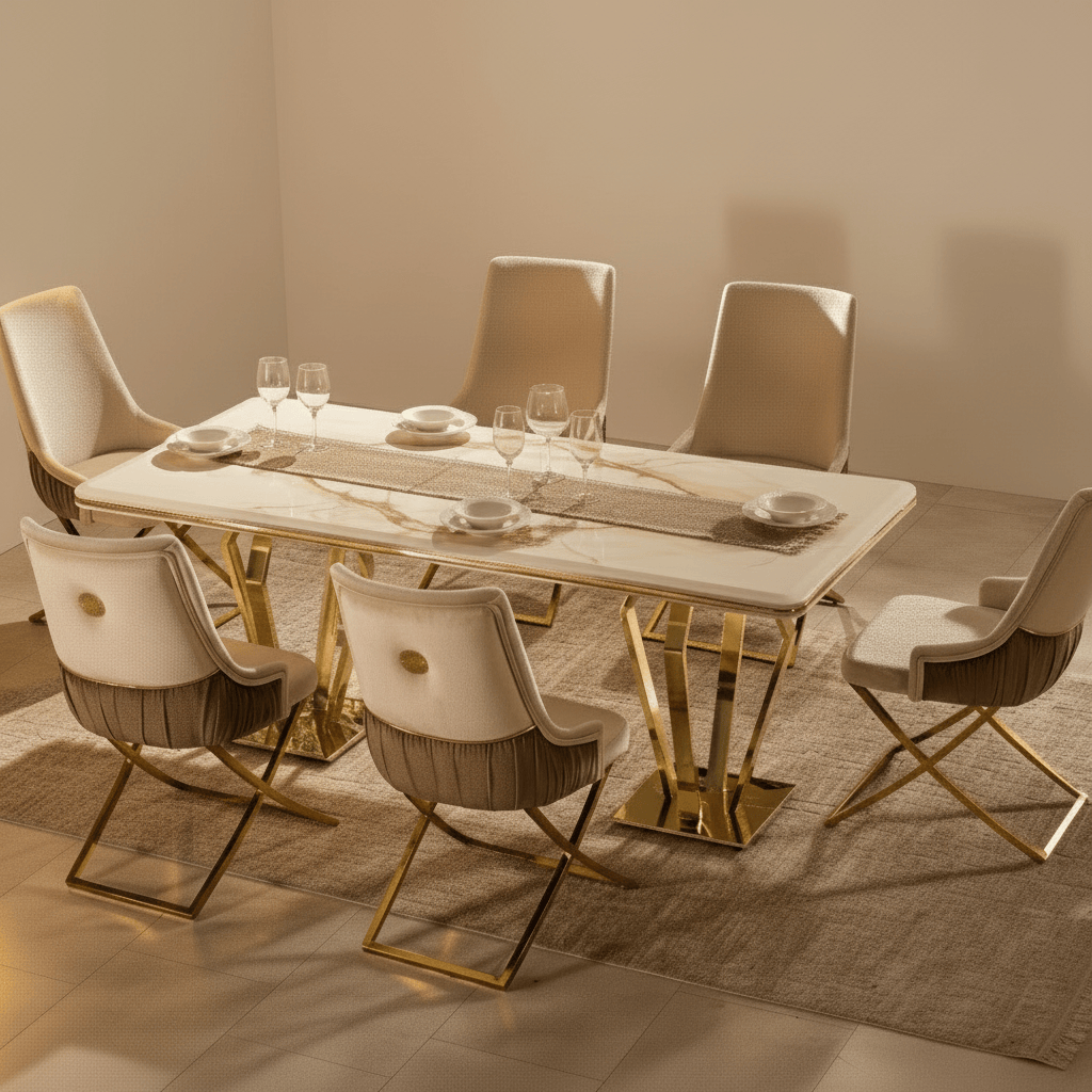 Arte Dining Room Furniture Astana 12-Seater Dining Room Set