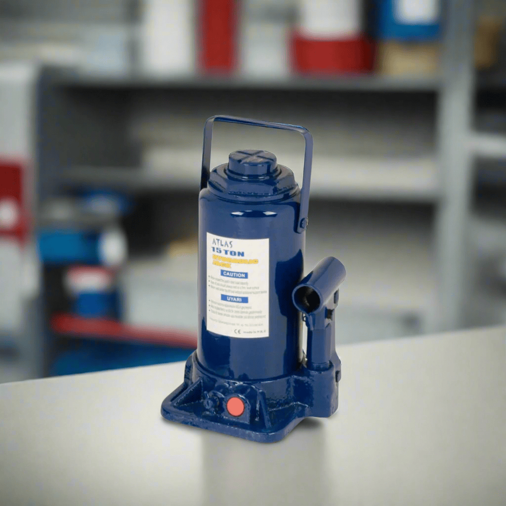 Atlas Towing and Lifting Atlas Hydraulic Bottle Jack 15 Ton - ATLAS-BJ-15