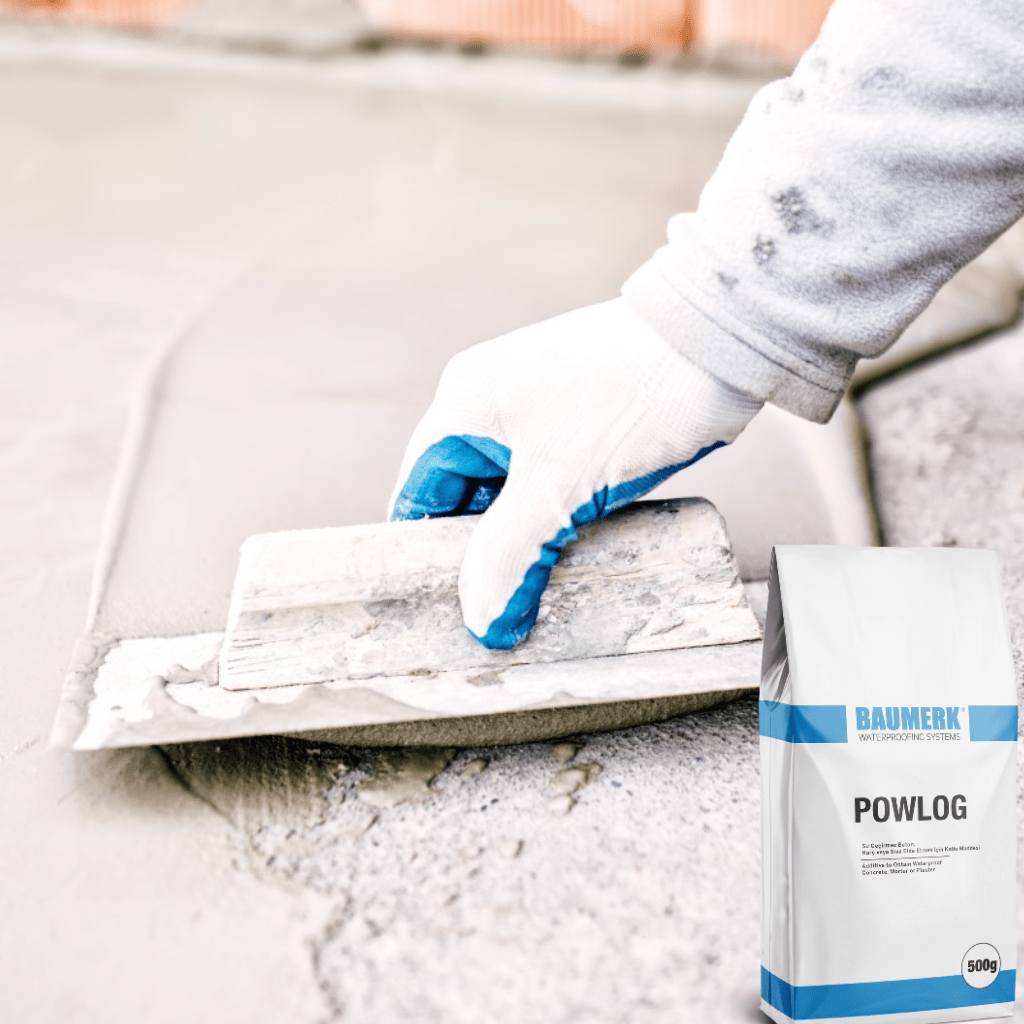 Baumerk Waterproofing Products Baumerk POWLOG Powder Waterproofing Admixture - 500g