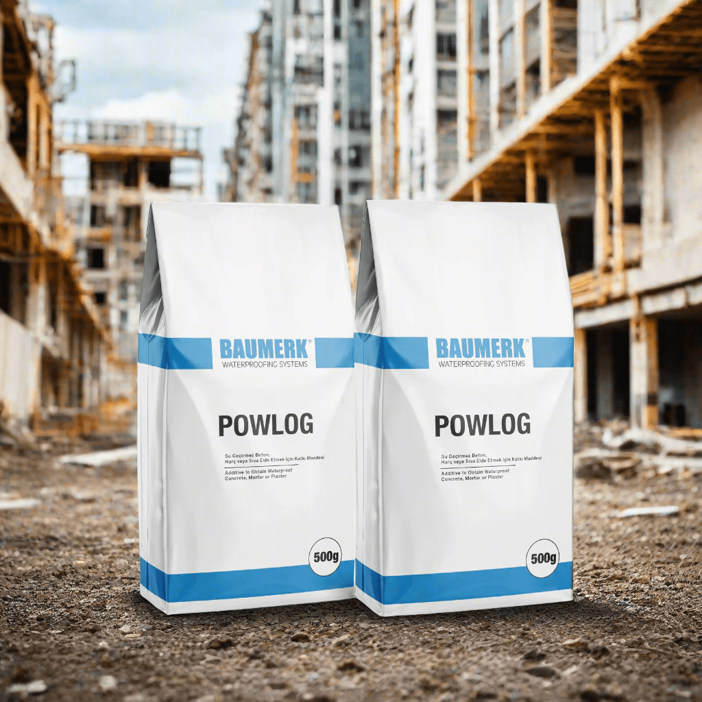 Baumerk Waterproofing Products Baumerk POWLOG Powder Waterproofing Admixture - 500g