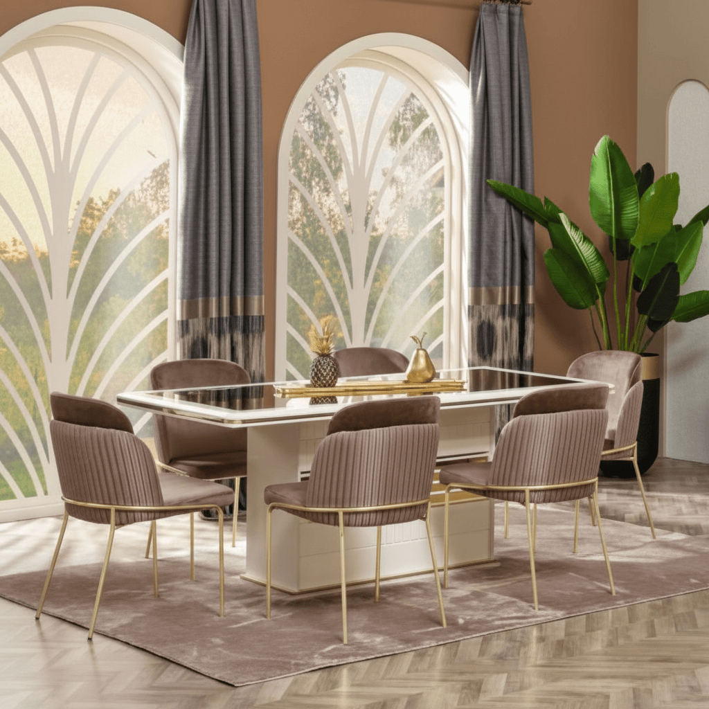 Berlin Dining Room Furniture Berlin Dining Room 6-Seater Set