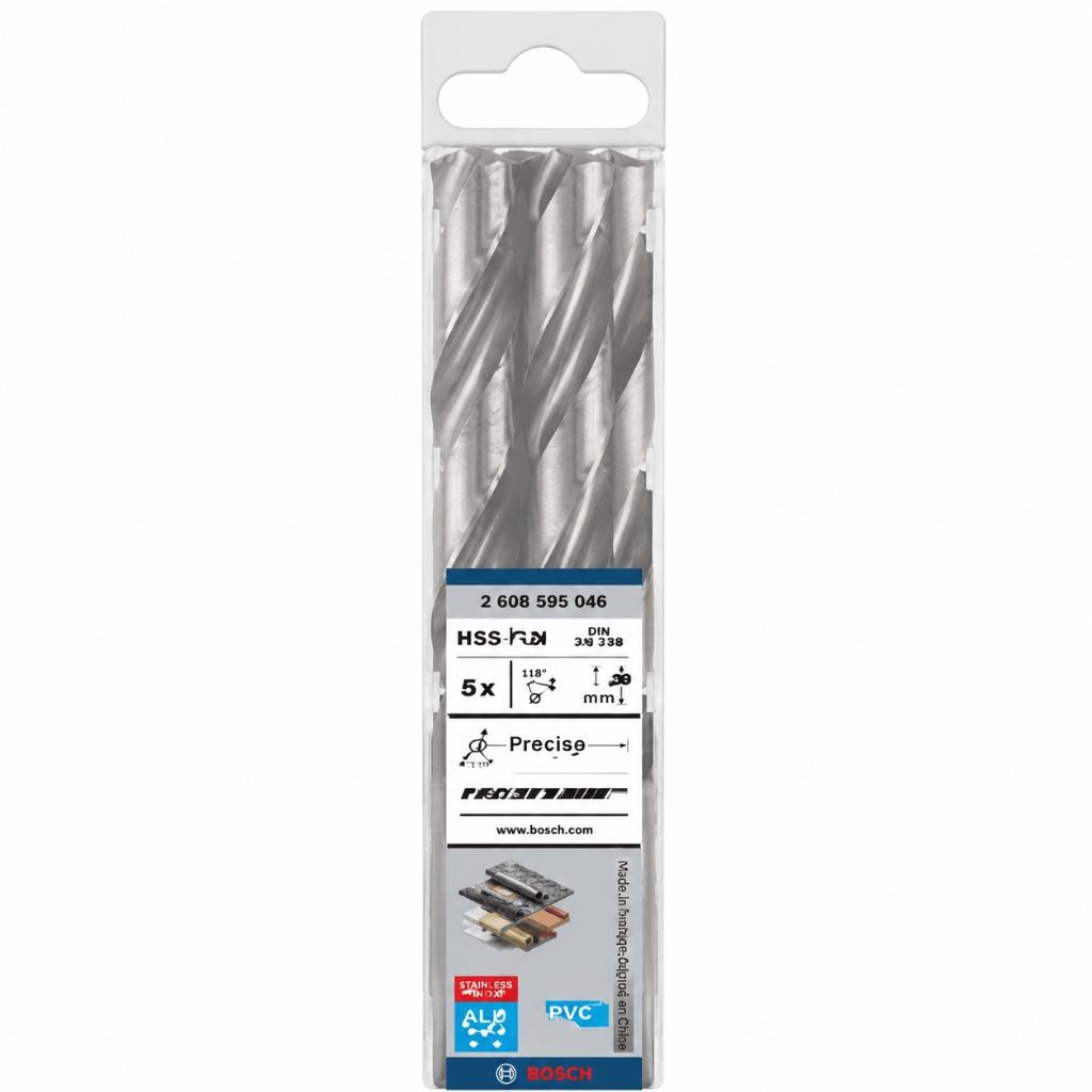 Bosch Drill Bits Bosch 10 Pieces Professional Metal HSS-G Twist Drill Bit - Standard Series