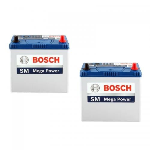 Bosch Automotive Batteries Bosch 11 Plate SM Mega Power Car Battery 60AH - 55D26L
