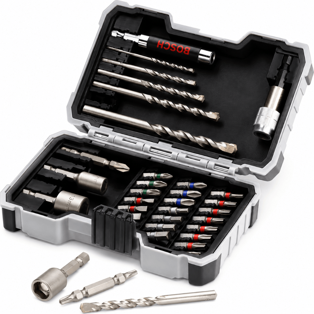 Bosch Drill Bits Bosch 35 Pieces Concrete Drill & Screwdriver Bit Set CYL-3 – 2607017326
