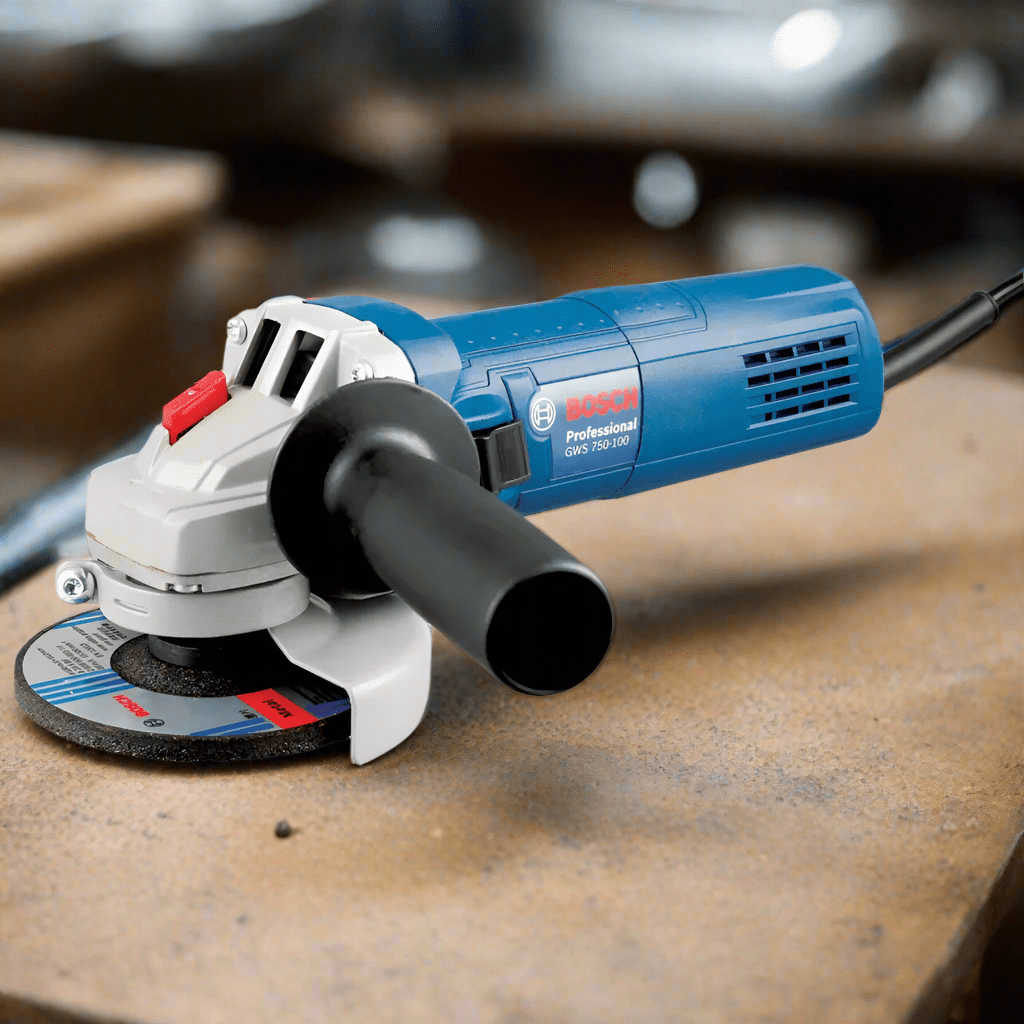 Bosch Grinder Bosch 4.5"/115mm Angle Grinder 750W With Carbon Brush - GWS 750-115+CB