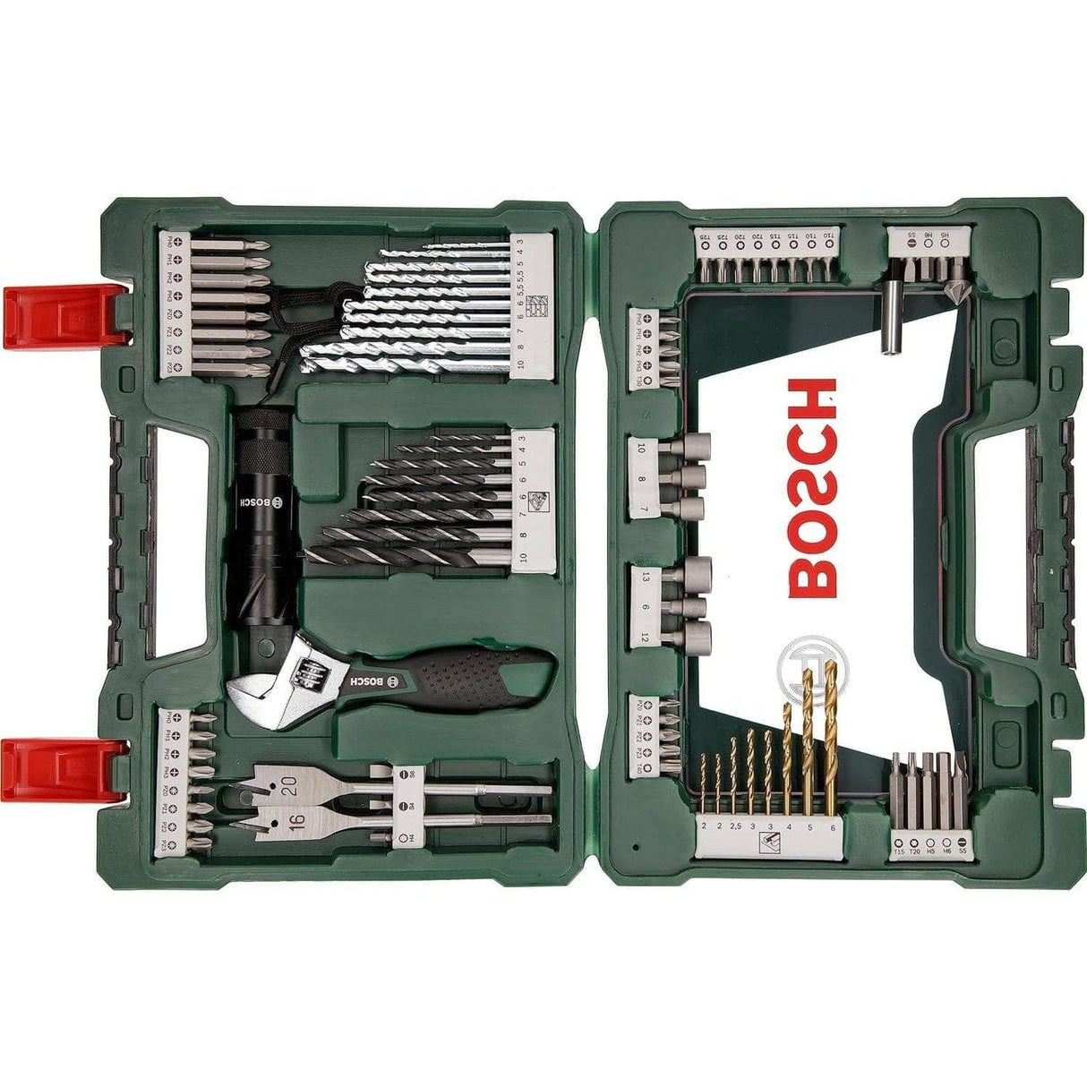 Bosch Level Bosch 83 Pieces Titanium Drill and Screwdriver Bit Set - 2607017403