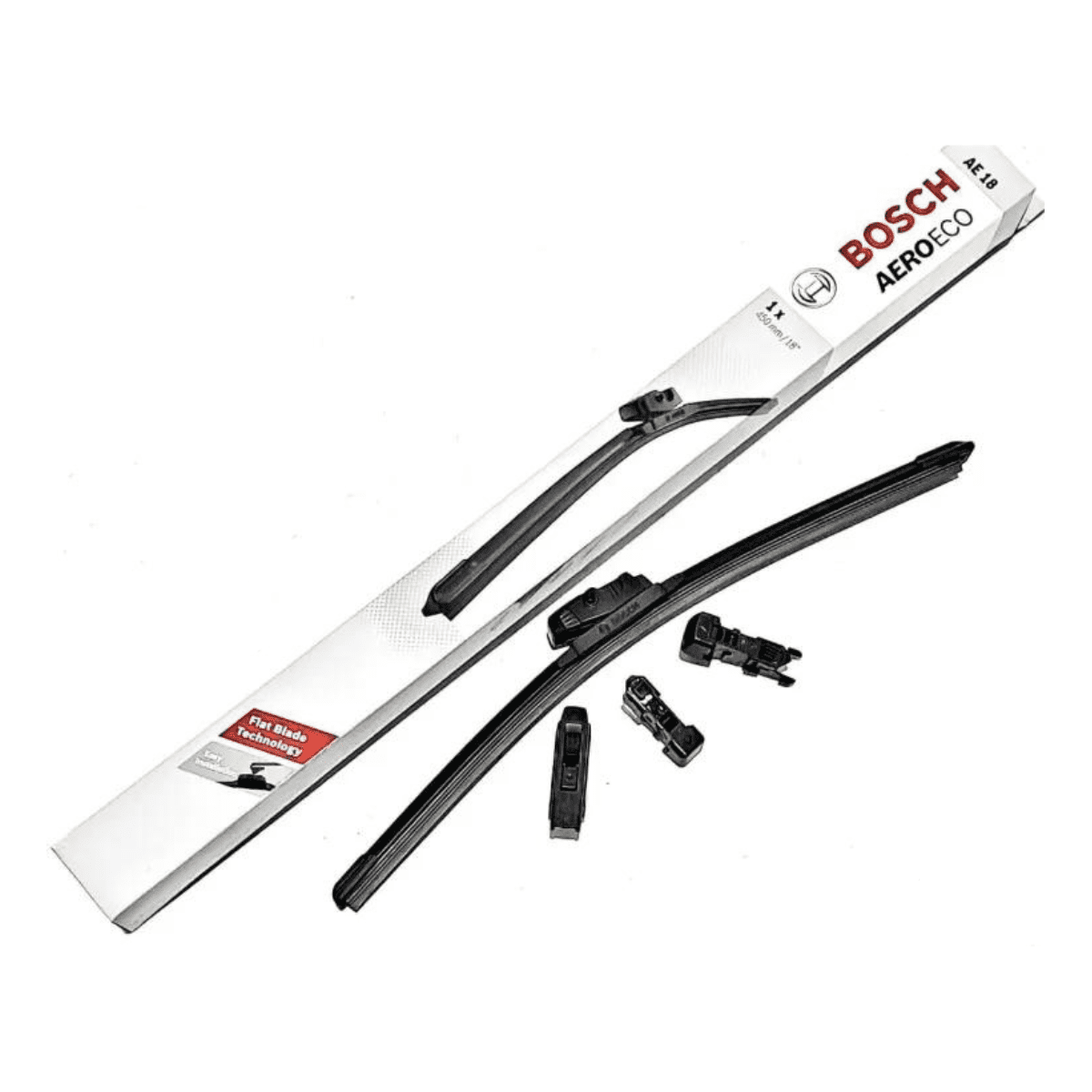 Bosch Wipers & Washer Systems Bosch Aero Eco AE18 Single Wiper Blade 450mm/18″ - 3397015559