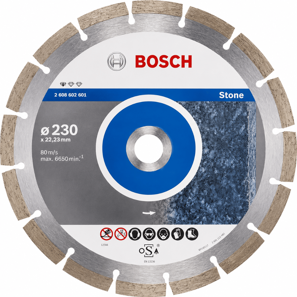 Bosch Grinding & Cutting Wheels Bosch Diamond Cutting Disc for Stone – Standard Series