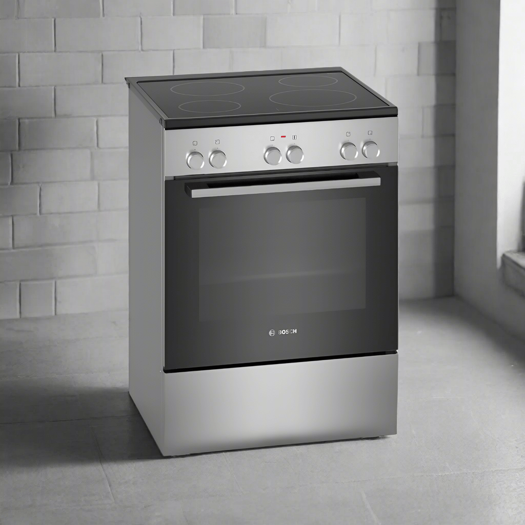 Bosch Home Kitchen Appliances Bosch Freestanding Four Burner Electric Cooker - HKL050070M