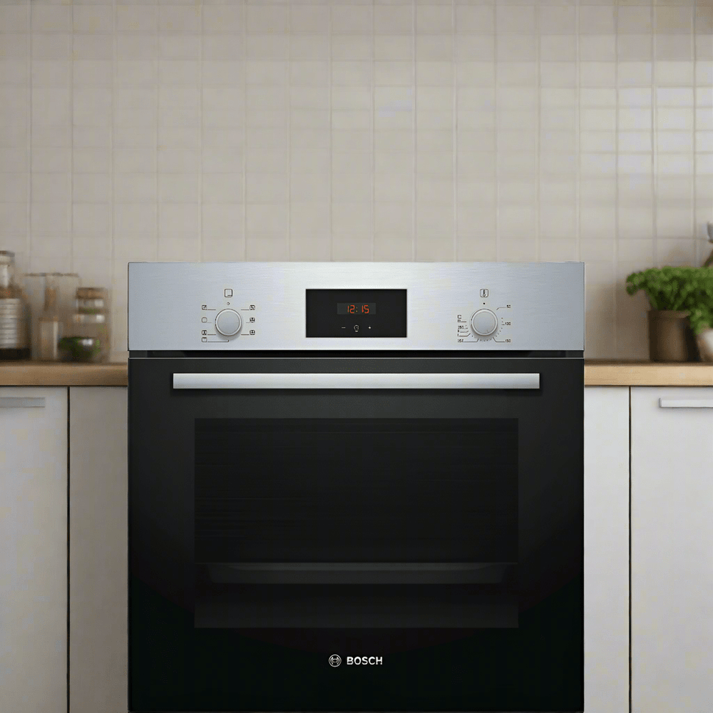Bosch Home Kitchen Appliances Bosch Series 2 Built-In Stainless Steel Oven 60x60cm - HBF113BS0B