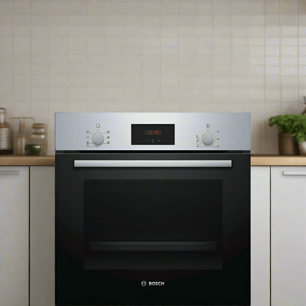 Bosch Home Kitchen Appliances Bosch Series 2 Built-In Stainless Steel Oven 60x60cm - HBF113BS0B