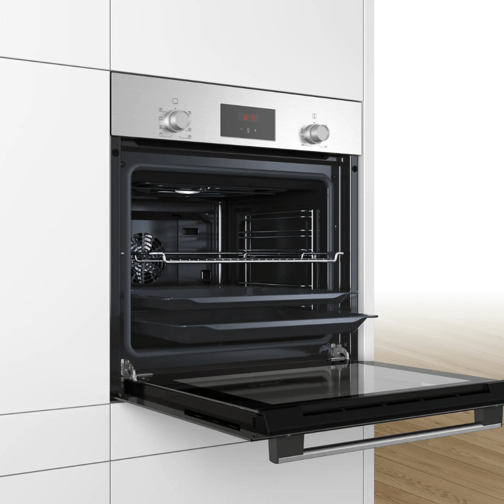 Bosch Home Kitchen Appliances Bosch Series 2 Built-In Stainless Steel Oven 60x60cm - HBF113BS0B