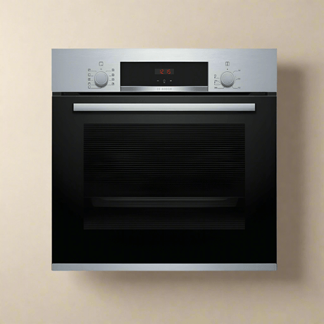 Bosch Home Kitchen Appliances Bosch Series 4 Built-In Stainless Steel Oven 60x60cm - HBJ534ES0B