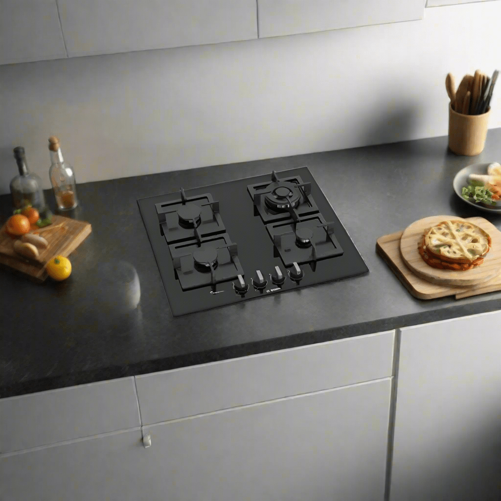 Bosch Home Kitchen Appliances Bosch Series 4 Tempered Glass Gas Hob 60cm - PPH6A6B80