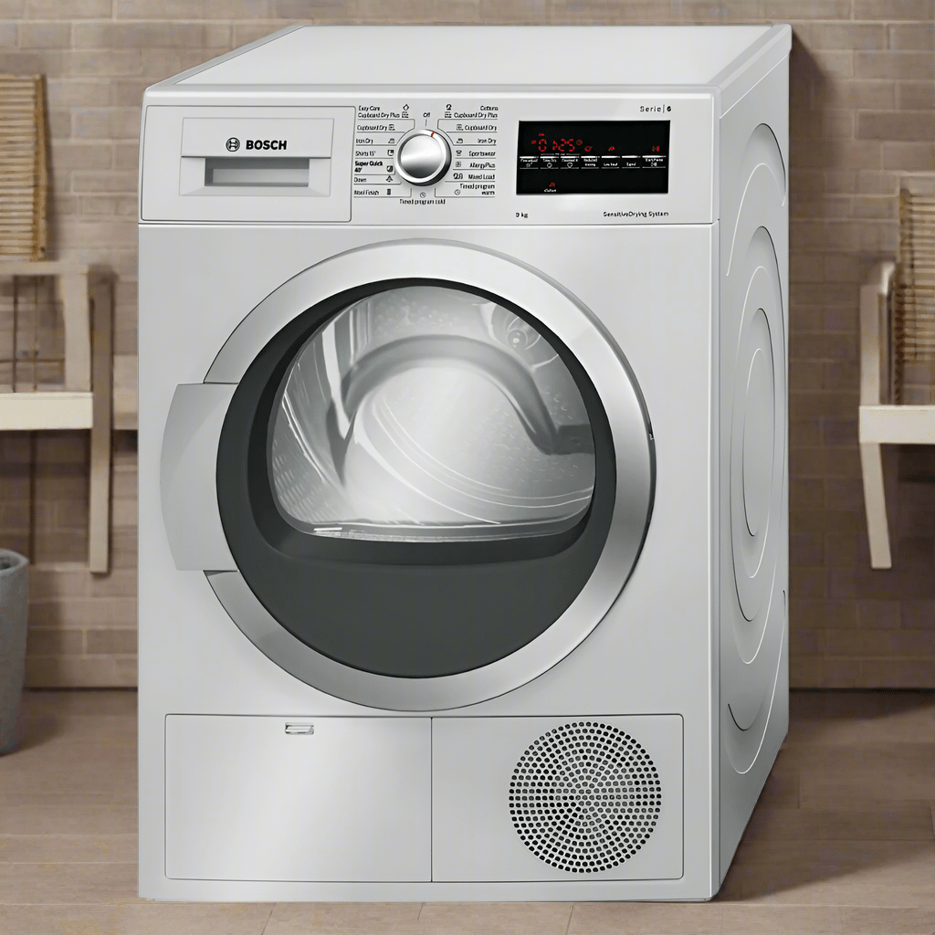 Bosch Home Dryers & Dispensers Bosch Series 6 Condenser Tumble Dryer 9kg - WTG86400KE