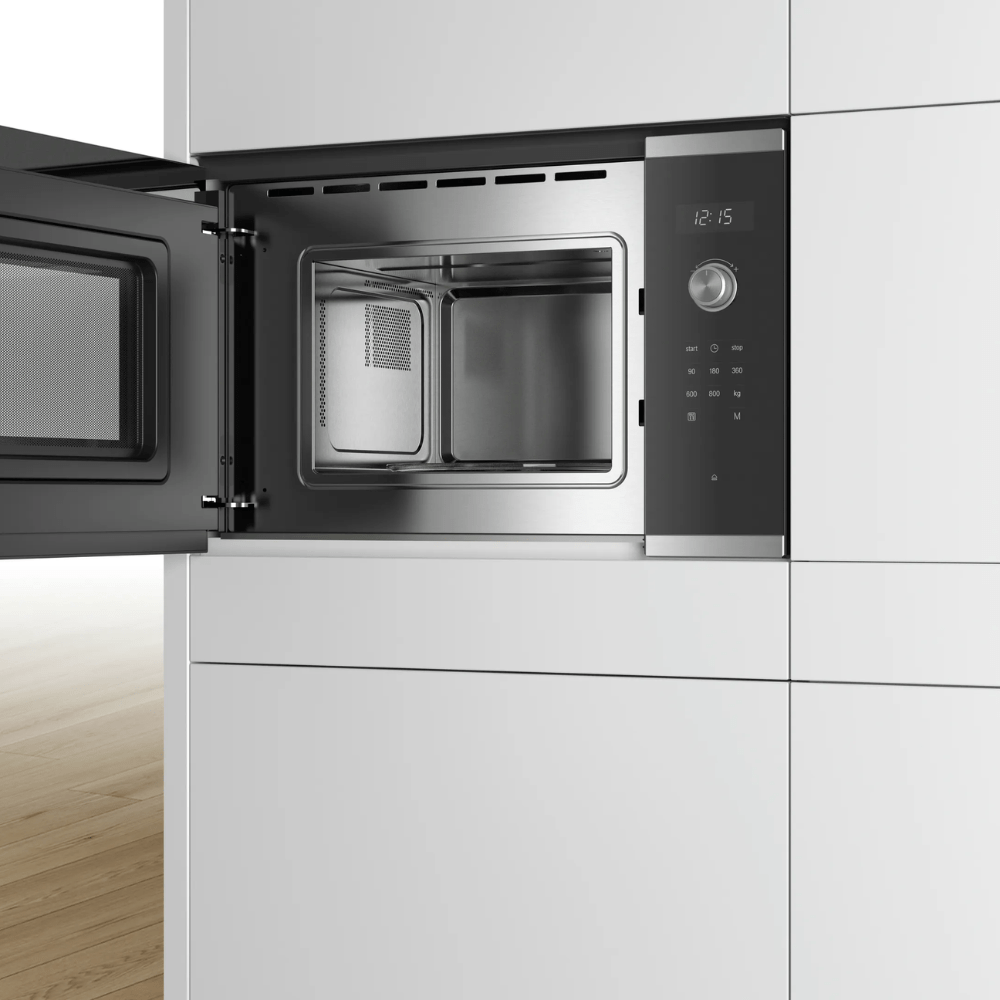 Bosch Home Kitchen Appliances Bosch Series 6 Stainless Steel Microwave 38cm - BFL524MS0B