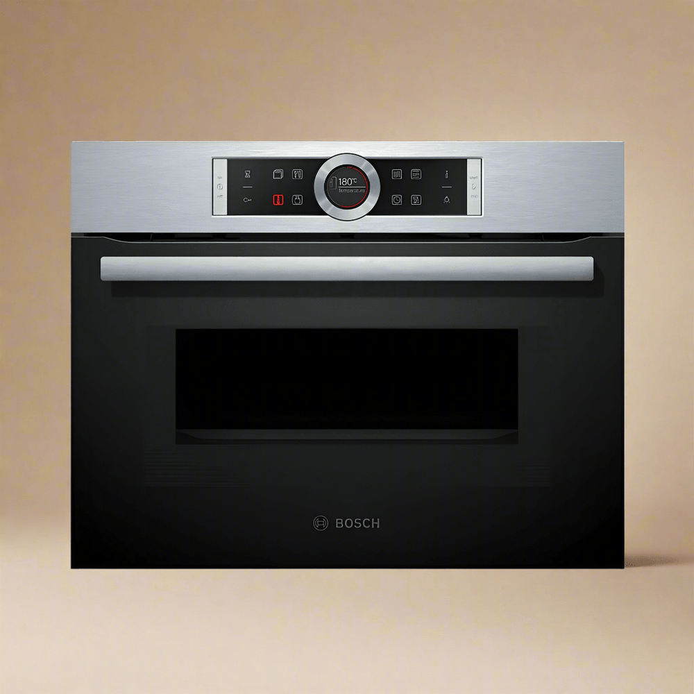 Bosch Home Kitchen Appliances Bosch Series 8 Built-In Compact Oven With Microwave 900W - CMG633BS1B